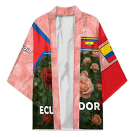 Ecuador Kimono with Rose Garden and Floral Texture Design - Wonder Print Shop