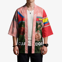 Ecuador Kimono with Rose Garden and Floral Texture Design - Wonder Print Shop
