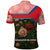 Ecuador Polo Shirt with Rose Garden and Floral Texture Design - Wonder Print Shop
