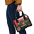 Ecuador Shoulder Handbag with Rose Garden and Floral Texture Design - Wonder Print Shop