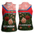 Ecuador Women Sleeveless Polo Shirt with Rose Garden and Floral Texture Design - Wonder Print Shop