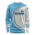 San Marino Long Sleeve Shirt with Shield Crest and Stitch Panel - Wonder Print Shop
