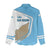 San Marino Women Casual Shirt with Shield Crest and Stitch Panel - Wonder Print Shop