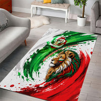 Bulgaria Independence Day Area Rug Bulgarian Flag Patriotic Lion National Emblem