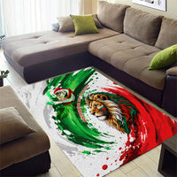 Bulgaria Independence Day Area Rug Bulgarian Flag Patriotic Lion National Emblem