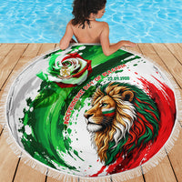 Bulgaria Independence Day Beach Blanket Bulgarian Flag Patriotic Lion National Emblem