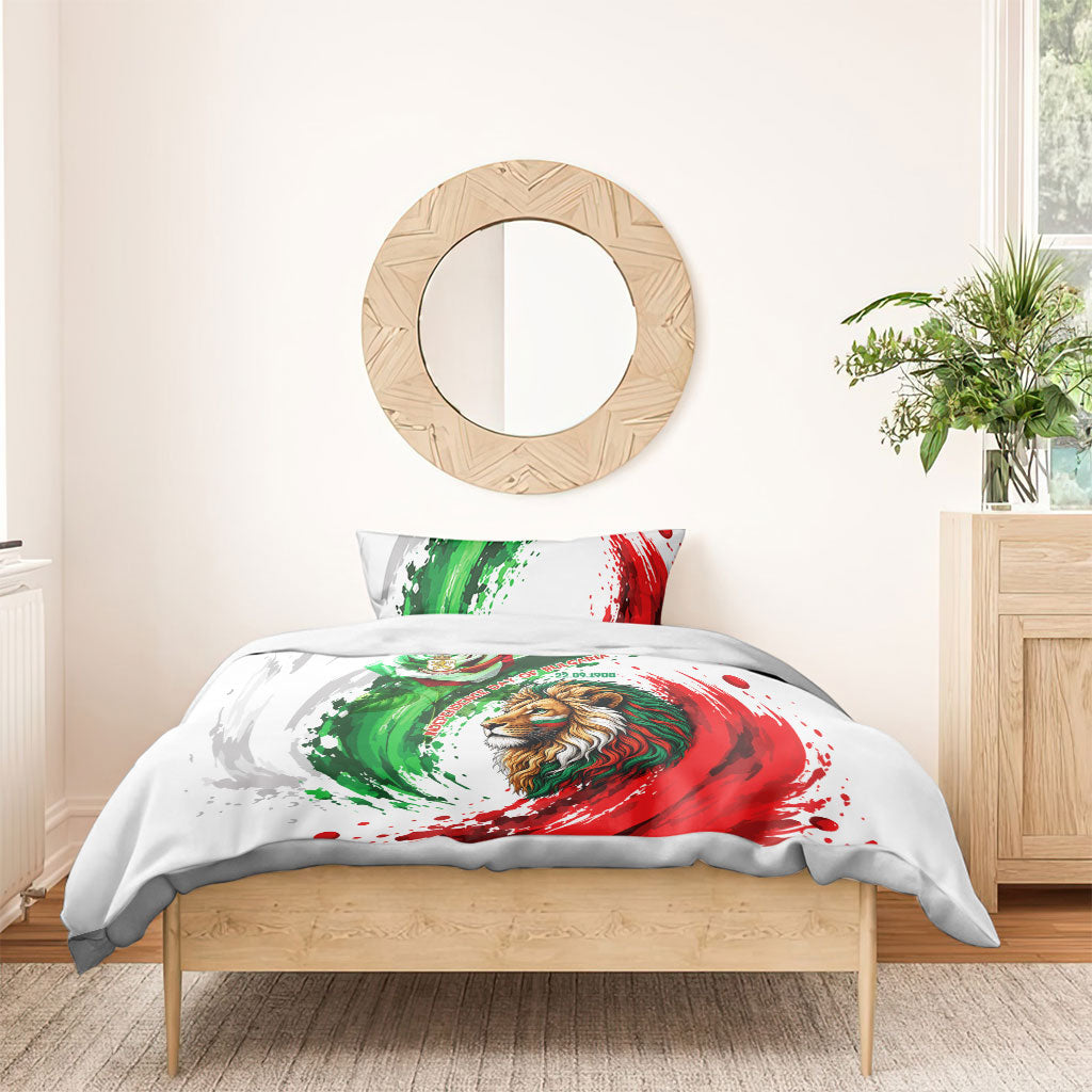 Bulgaria Independence Day Bedding Set Bulgarian Flag Patriotic Lion National Emblem
