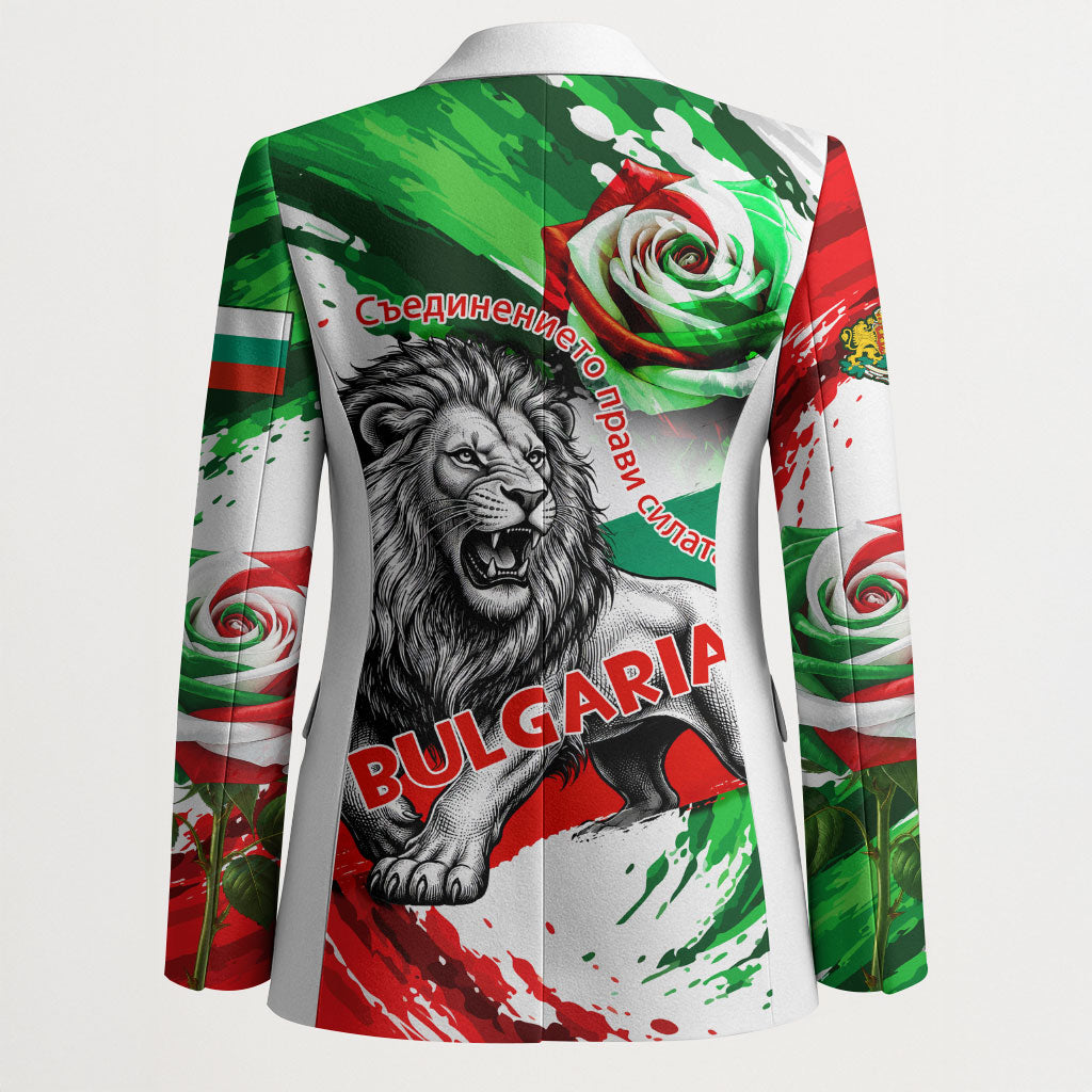 Bulgaria Independence Day Blazer Bulgarian Flag Patriotic Lion National Emblem