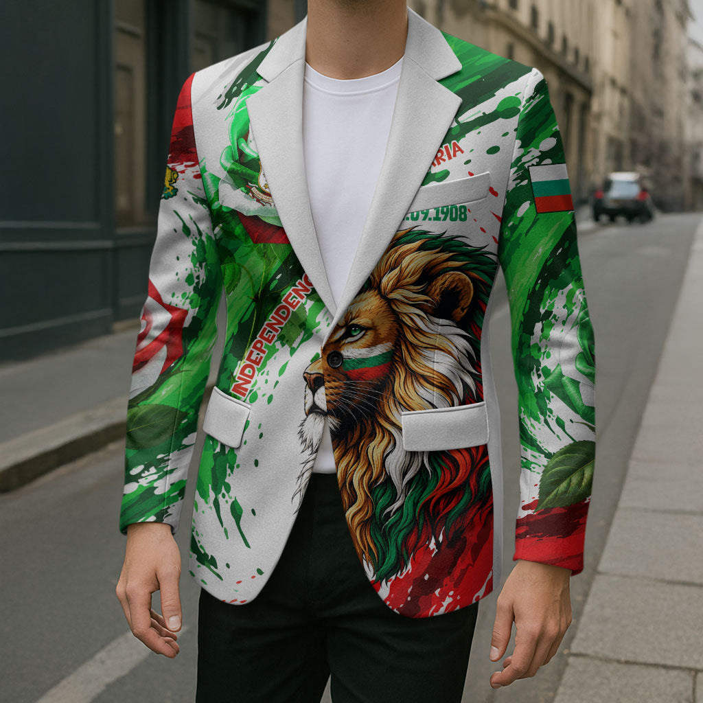 Bulgaria Independence Day Blazer Bulgarian Flag Patriotic Lion National Emblem