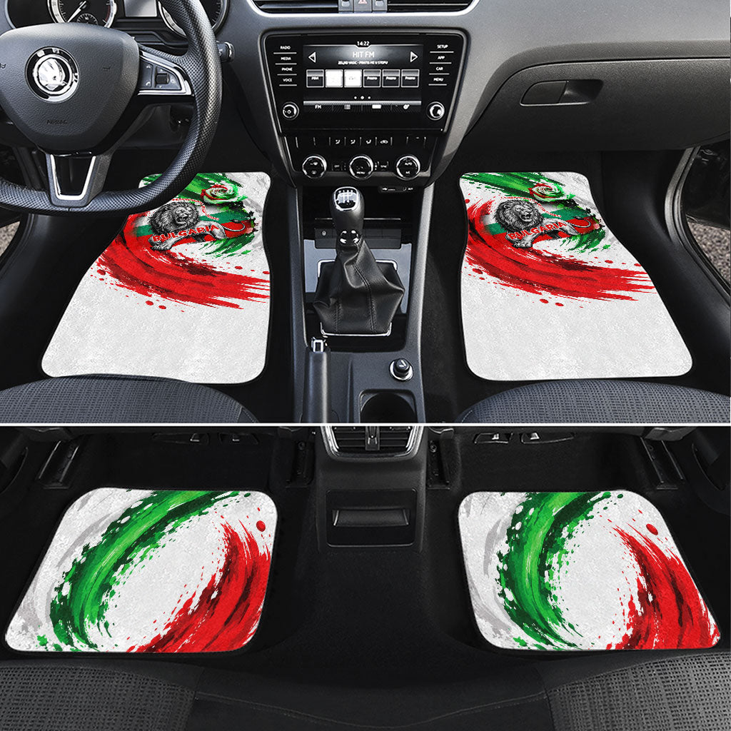 Bulgaria Independence Day Car Mats Bulgarian Flag Patriotic Lion National Emblem