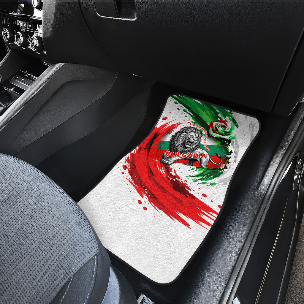 Bulgaria Independence Day Car Mats Bulgarian Flag Patriotic Lion National Emblem