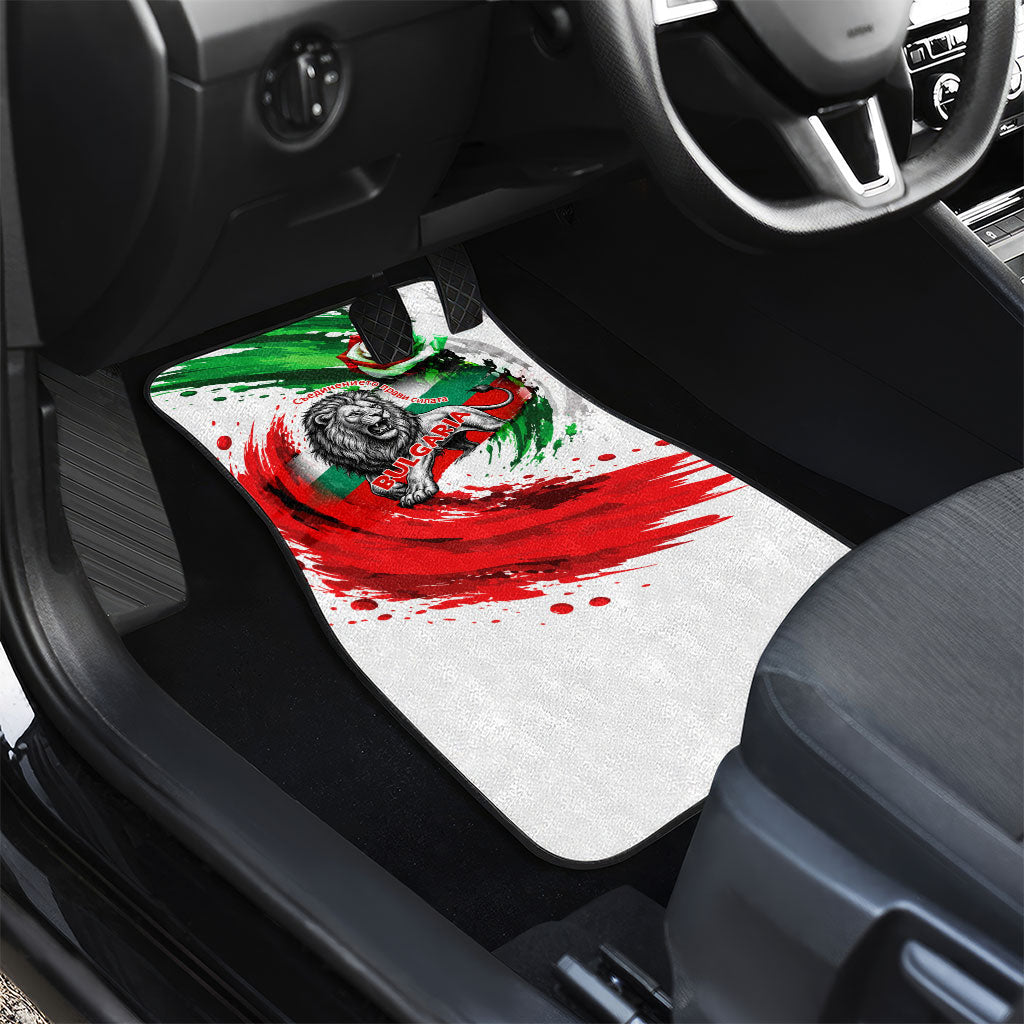 Bulgaria Independence Day Car Mats Bulgarian Flag Patriotic Lion National Emblem
