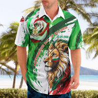 Bulgaria Independence Day Hawaiian Shirt Bulgarian Flag Patriotic Lion National Emblem