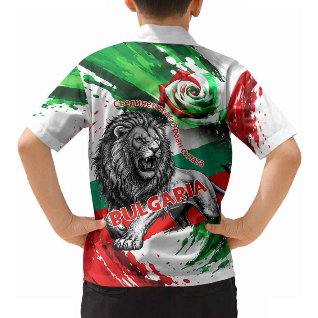 Bulgaria Independence Day Hawaiian Shirt Bulgarian Flag Patriotic Lion National Emblem
