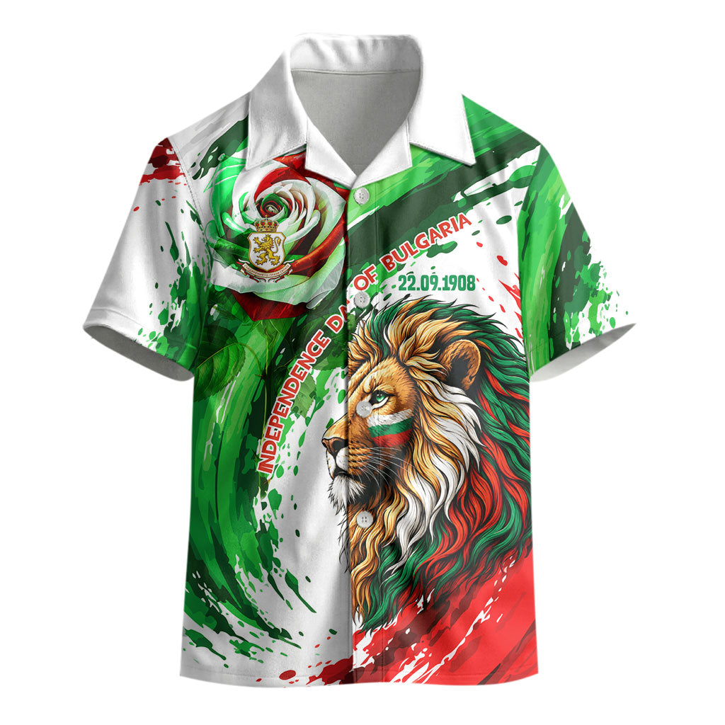 Bulgaria Independence Day Kid Hawaiian Shirt Bulgarian Flag Patriotic Lion National Emblem