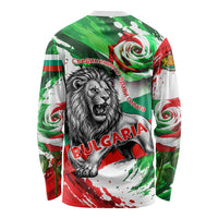Bulgaria Independence Day Long Sleeve Shirt Bulgarian Flag Patriotic Lion National Emblem