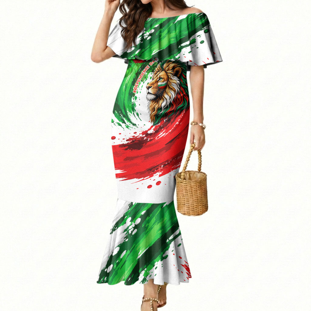Bulgaria Independence Day Mermaid Dress Bulgarian Flag Patriotic Lion National Emblem