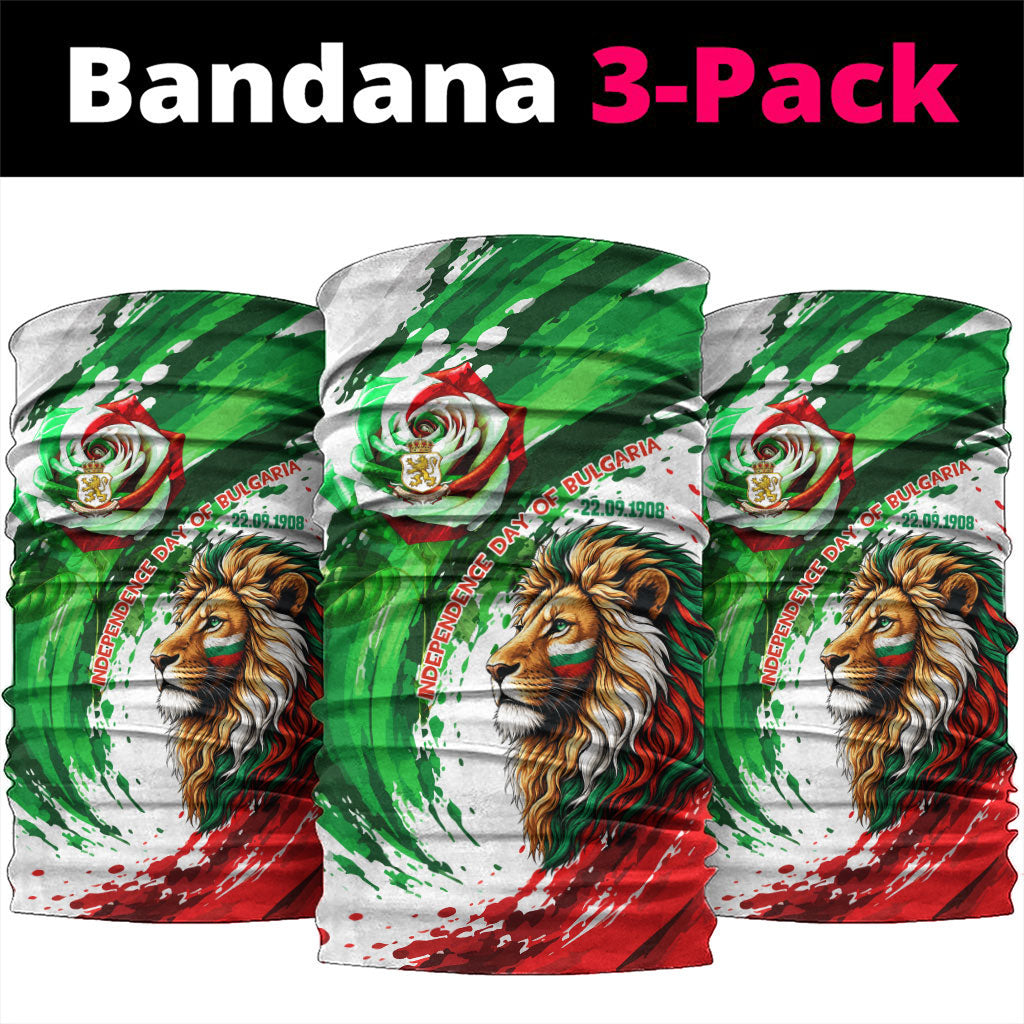 Bulgaria Independence Day Neck Gaiter Bulgarian Flag Patriotic Lion National Emblem