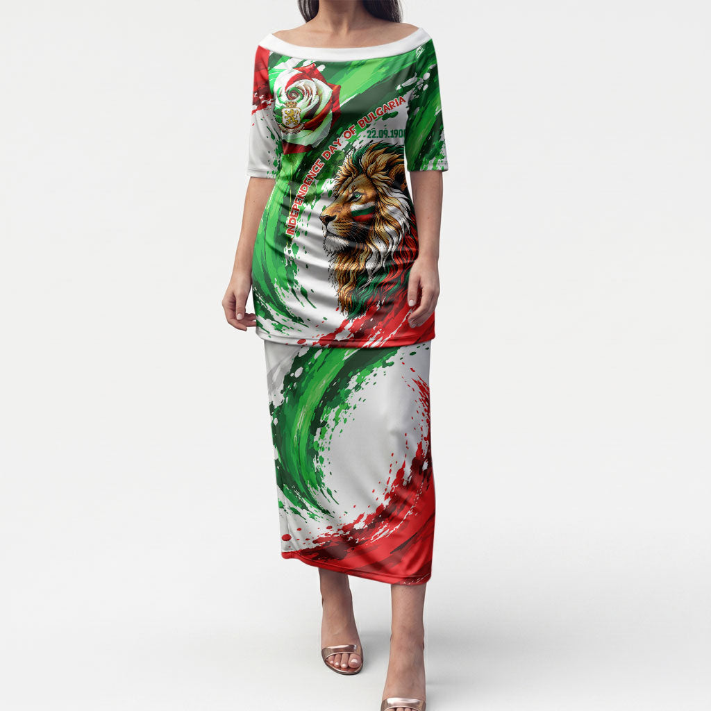 Bulgaria Independence Day Puletasi Bulgarian Flag Patriotic Lion National Emblem