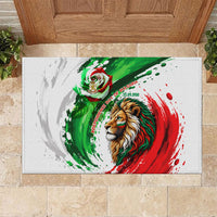 Bulgaria Independence Day Rubber Doormat Bulgarian Flag Patriotic Lion National Emblem