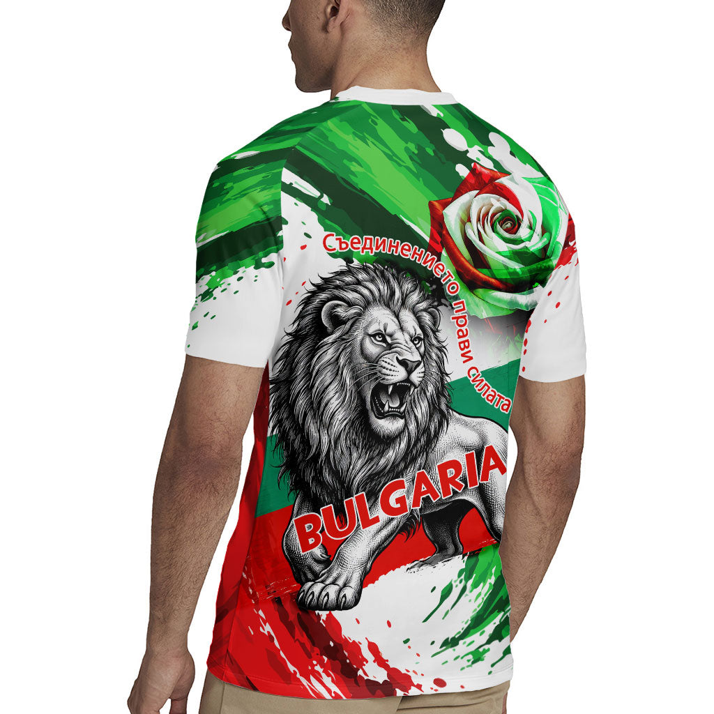 Bulgaria Independence Day Rugby Jersey Bulgarian Flag Patriotic Lion National Emblem