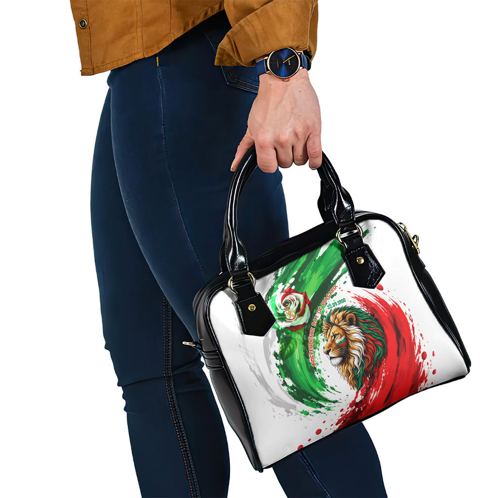 Bulgaria Independence Day Shoulder Handbag Bulgarian Flag Patriotic Lion National Emblem