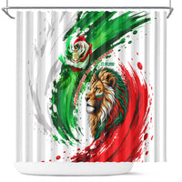 Bulgaria Independence Day Shower Curtain Bulgarian Flag Patriotic Lion National Emblem