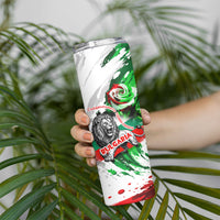 Bulgaria Independence Day Skinny Tumbler Bulgarian Flag Patriotic Lion National Emblem