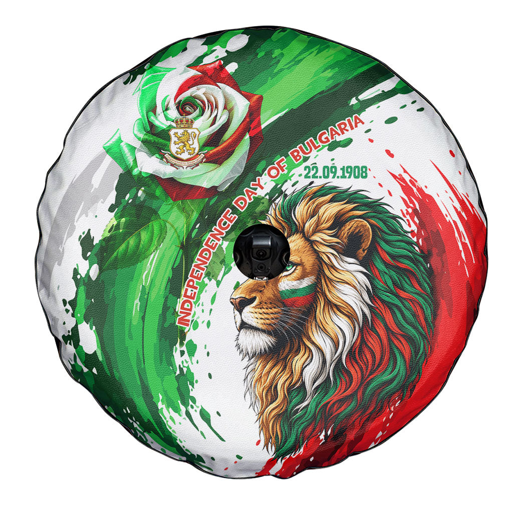 Bulgaria Independence Day Spare Tire Cover Bulgarian Flag Patriotic Lion National Emblem