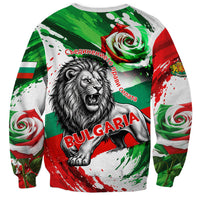 Bulgaria Independence Day Sweatshirt Bulgarian Flag Patriotic Lion National Emblem