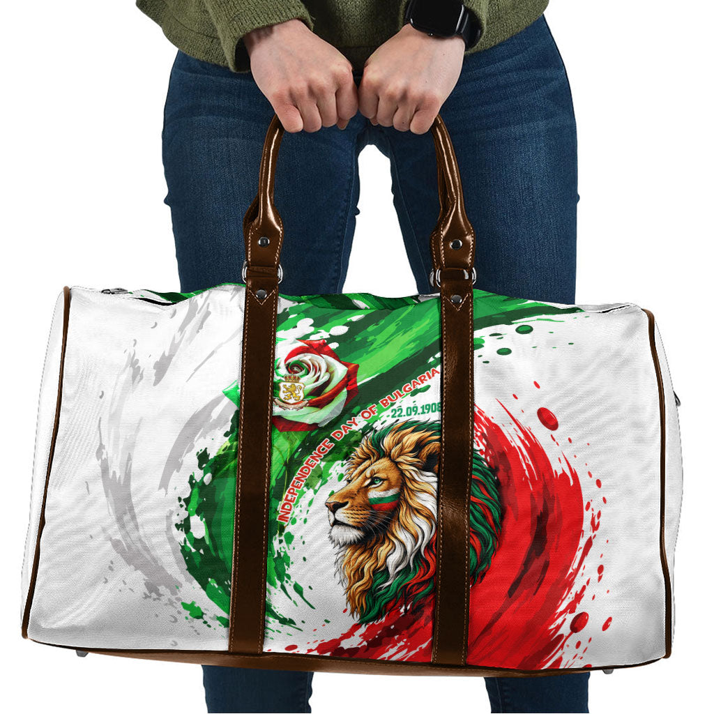 Bulgaria Independence Day Travel Bag Bulgarian Flag Patriotic Lion National Emblem