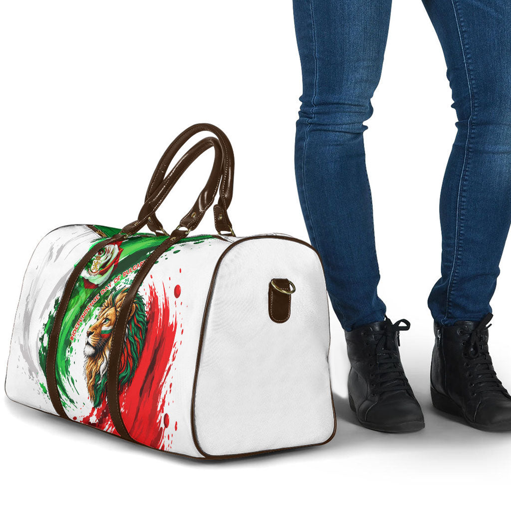 Bulgaria Independence Day Travel Bag Bulgarian Flag Patriotic Lion National Emblem