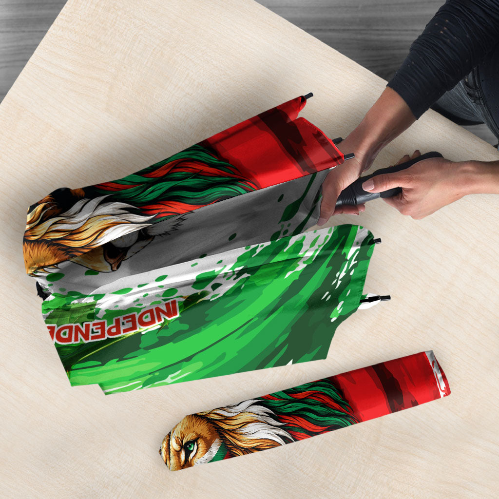 Bulgaria Independence Day Umbrella Bulgarian Flag Patriotic Lion National Emblem