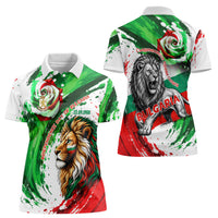 Bulgaria Independence Day Women Polo Shirt Bulgarian Flag Patriotic Lion National Emblem
