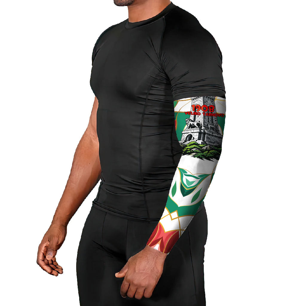 Bulgaria Independence Day 1908 Arm Sleeves Veliko Tarnovo Monument National Flag Patriot