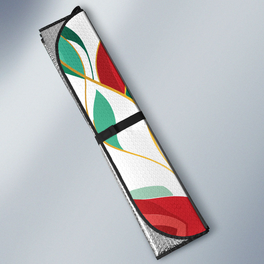Bulgaria Independence Day 1908 Auto Sun Shade Veliko Tarnovo Monument National Flag Patriot