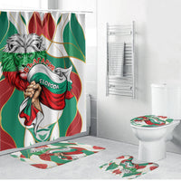 Bulgaria Independence Day 1908 Bathroom Set Veliko Tarnovo Monument National Flag Patriot