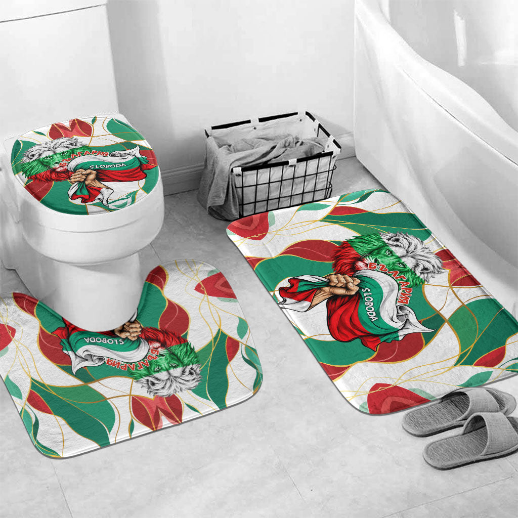 Bulgaria Independence Day 1908 Bathroom Set Veliko Tarnovo Monument National Flag Patriot