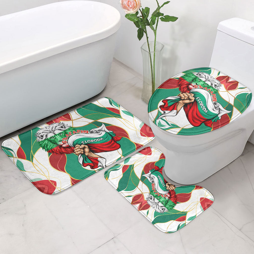 Bulgaria Independence Day 1908 Bathroom Set Veliko Tarnovo Monument National Flag Patriot