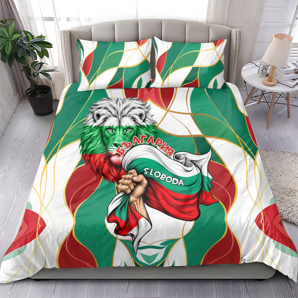 Bulgaria Independence Day 1908 Bedding Set Veliko Tarnovo Monument National Flag Patriot