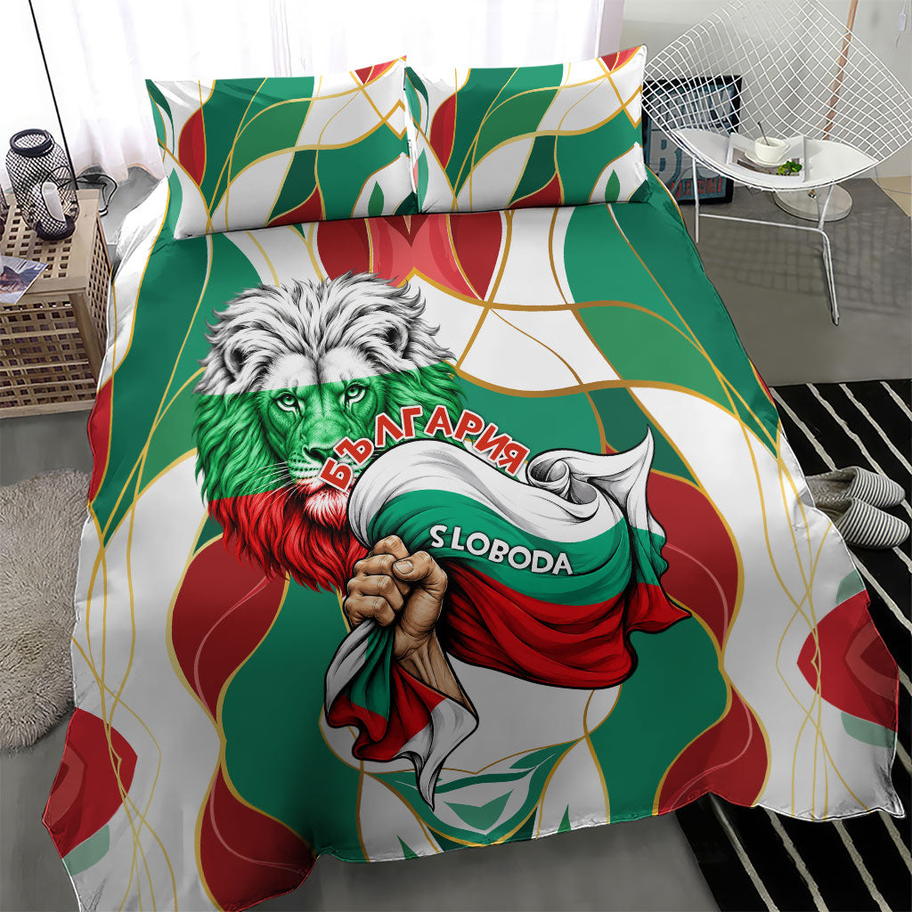 Bulgaria Independence Day 1908 Bedding Set Veliko Tarnovo Monument National Flag Patriot