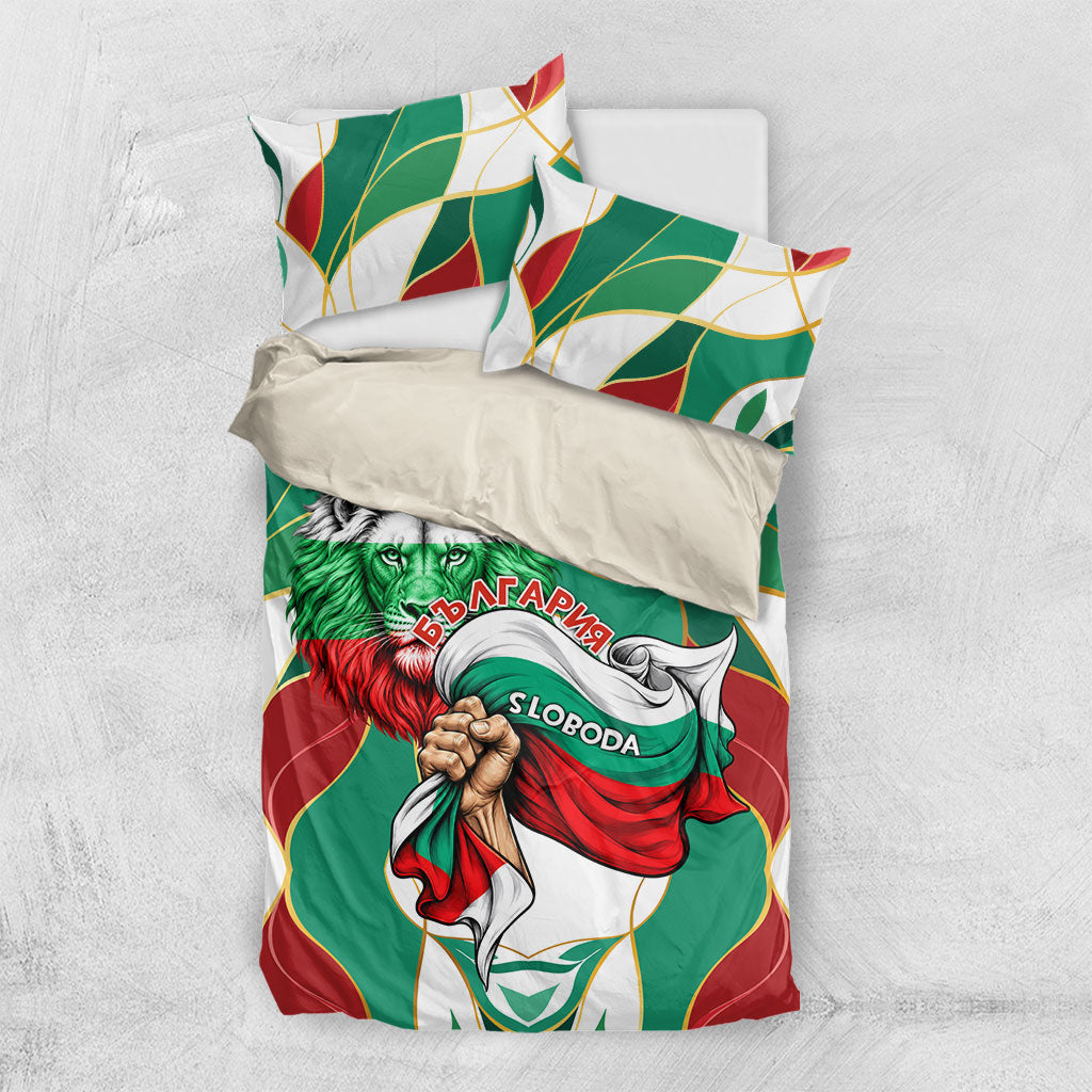 Bulgaria Independence Day 1908 Bedding Set Veliko Tarnovo Monument National Flag Patriot