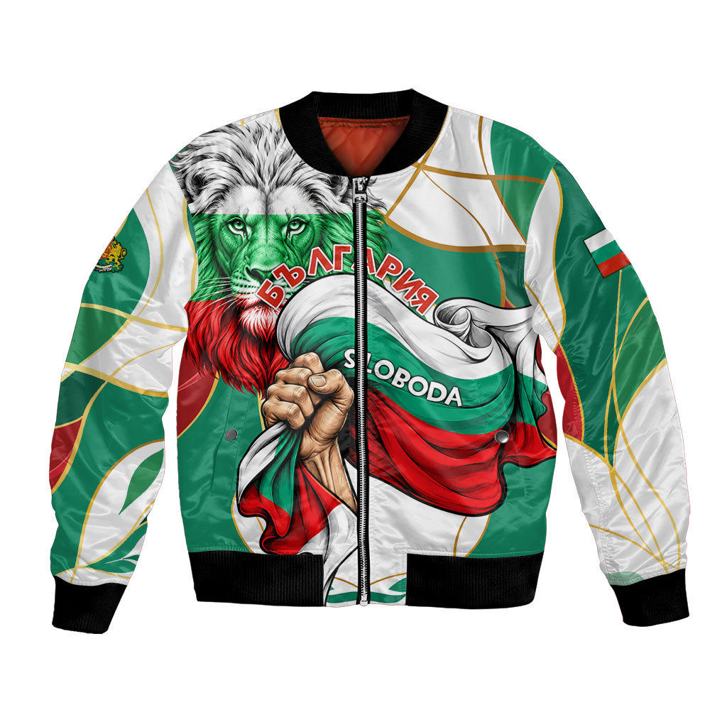 Bulgaria Independence Day 1908 Bomber Jacket Veliko Tarnovo Monument National Flag Patriot