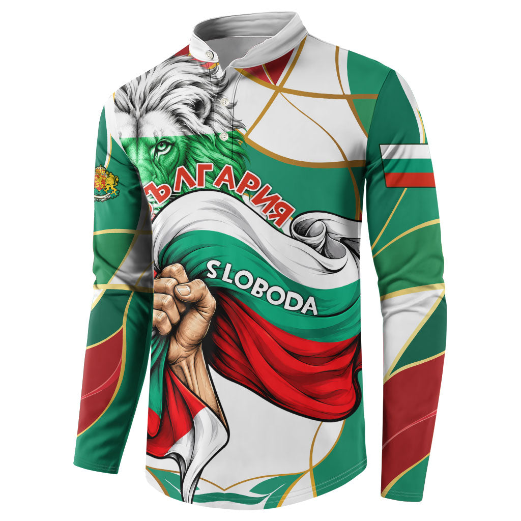 Bulgaria Independence Day 1908 Button Sweatshirt Veliko Tarnovo Monument National Flag Patriot