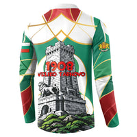 Bulgaria Independence Day 1908 Button Sweatshirt Veliko Tarnovo Monument National Flag Patriot
