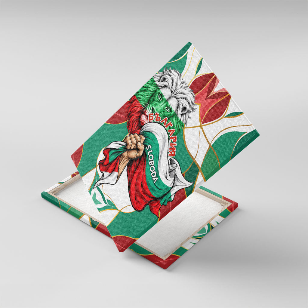 Bulgaria Independence Day 1908 Canvas Wall Art Veliko Tarnovo Monument National Flag Patriot