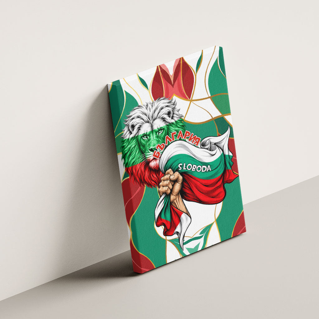 Bulgaria Independence Day 1908 Canvas Wall Art Veliko Tarnovo Monument National Flag Patriot