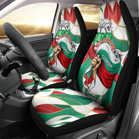 Bulgaria Independence Day 1908 Car Seat Cover Veliko Tarnovo Monument National Flag Patriot