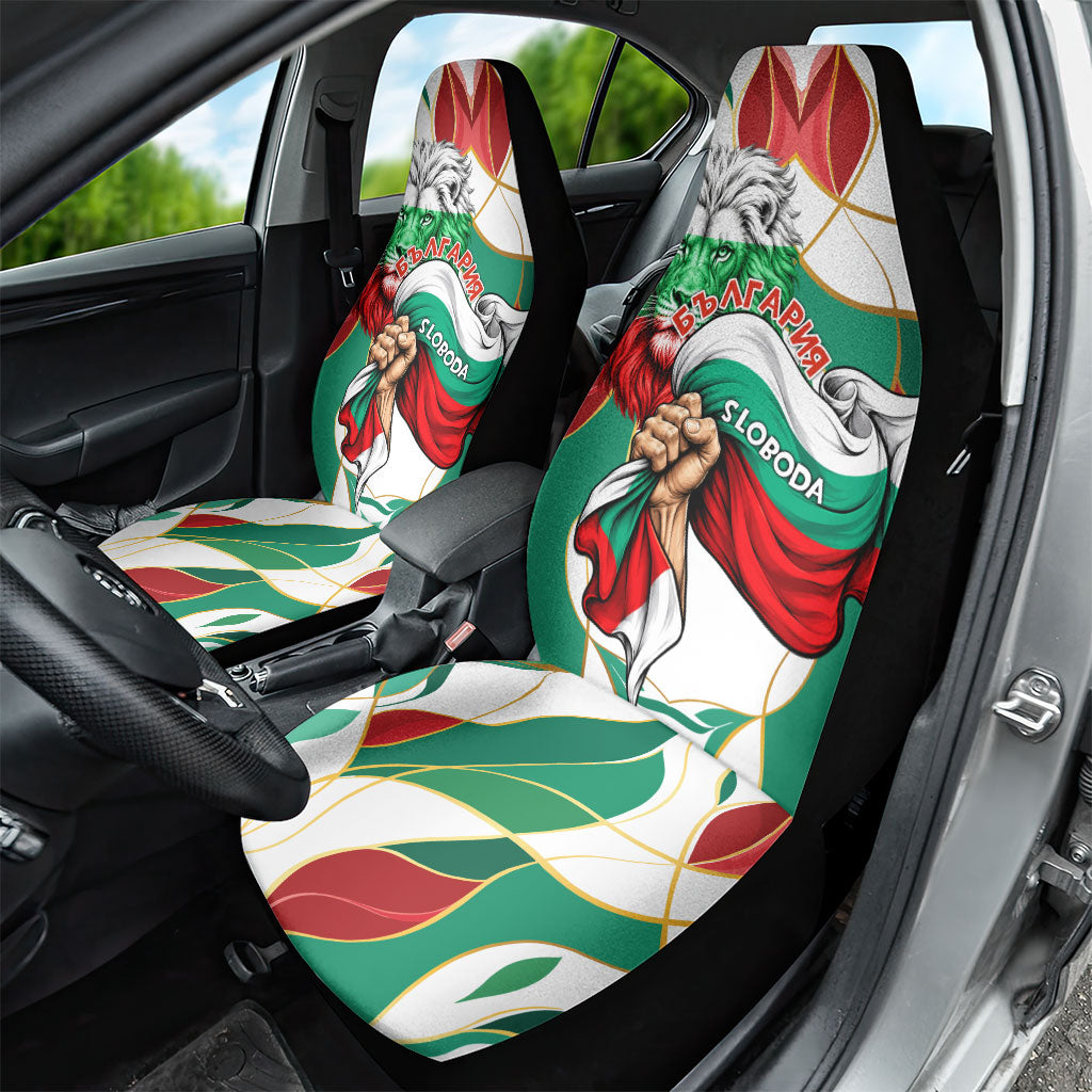 Bulgaria Independence Day 1908 Car Seat Cover Veliko Tarnovo Monument National Flag Patriot