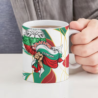 Bulgaria Independence Day 1908 Ceramic Mug Veliko Tarnovo Monument National Flag Patriot